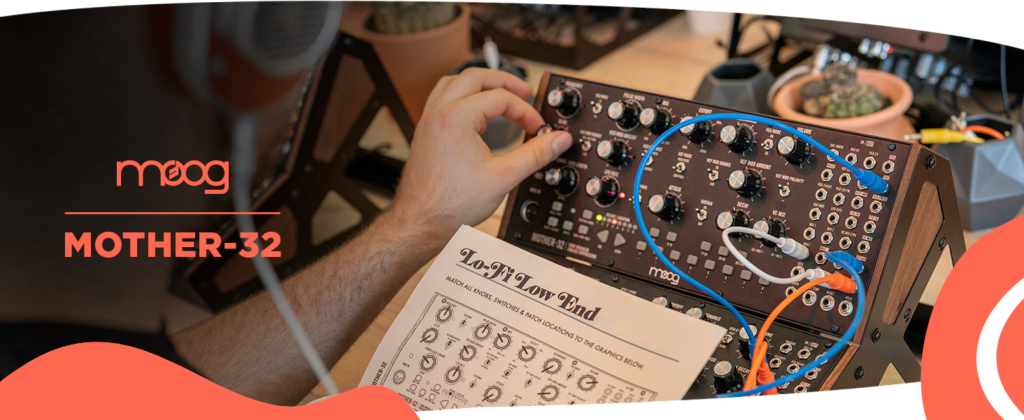 Amazon.com: MOOG Mother-32 Sintetizador Analógico Semimodular